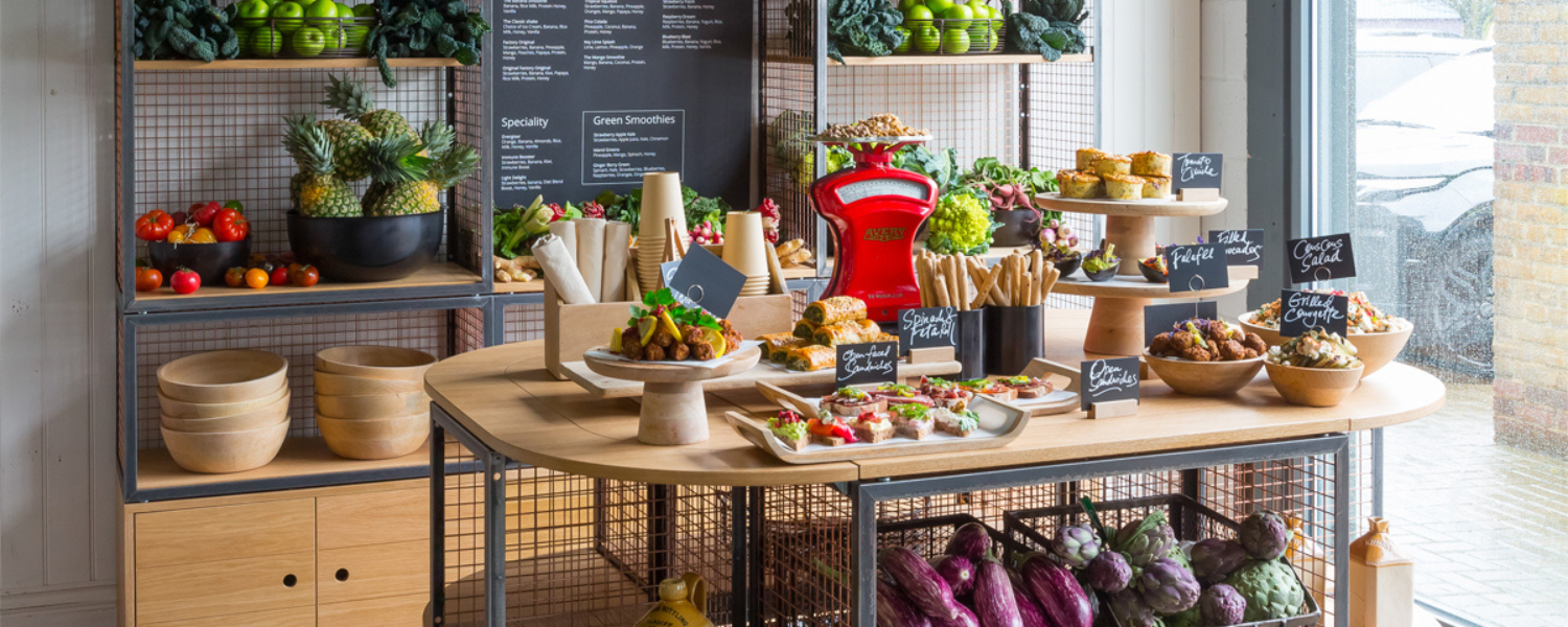 Up food and drinks sales with great retail display layouts