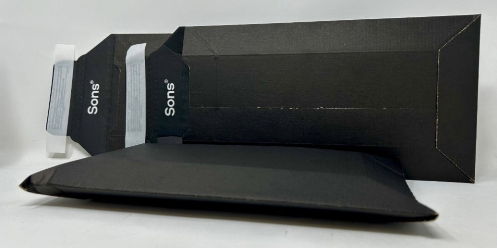 Case study: Care for Sons’ corrugated mailing envelope
