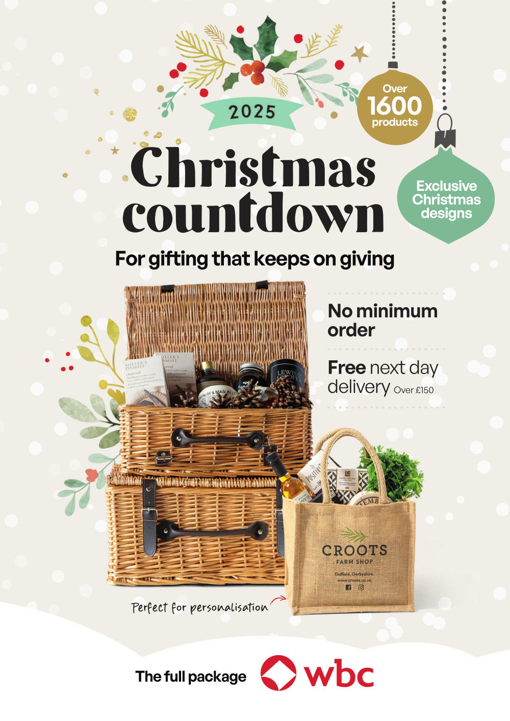 Christmas brochure for 2025