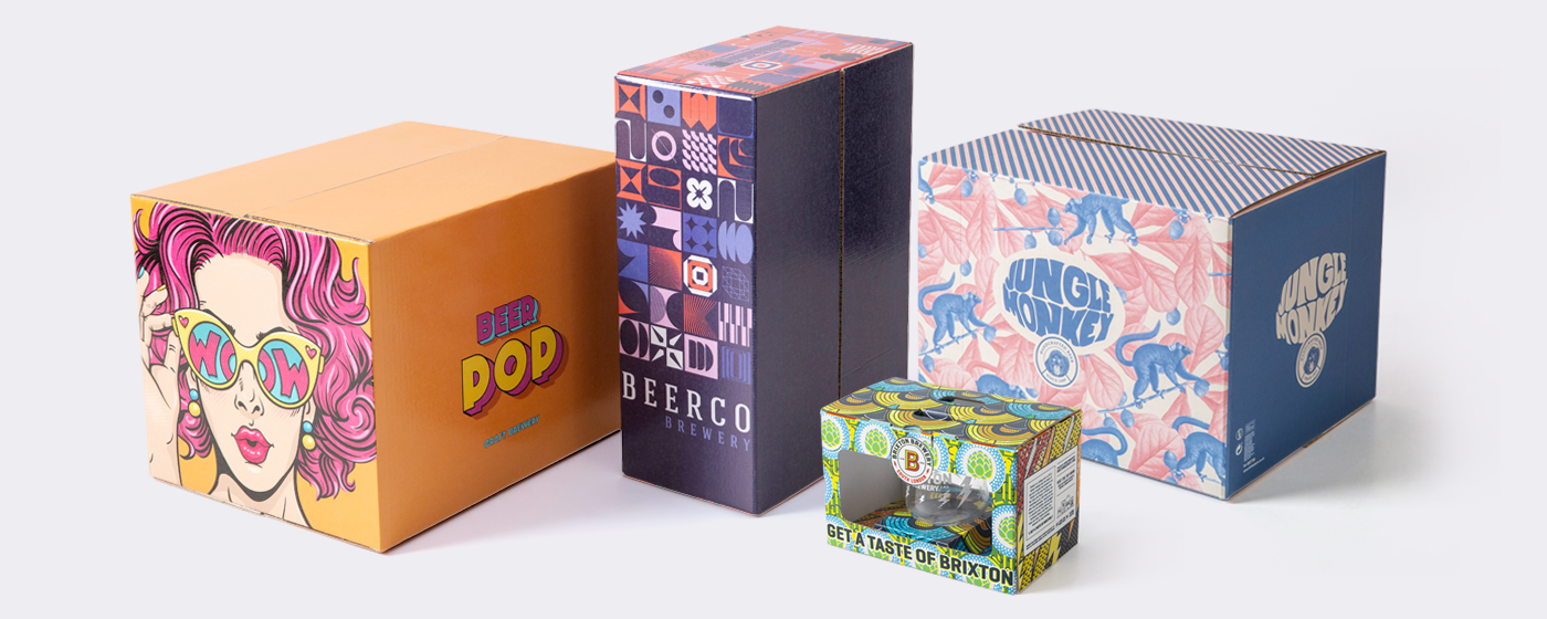 Say cheers to bespoke beer boxes that will build your brand