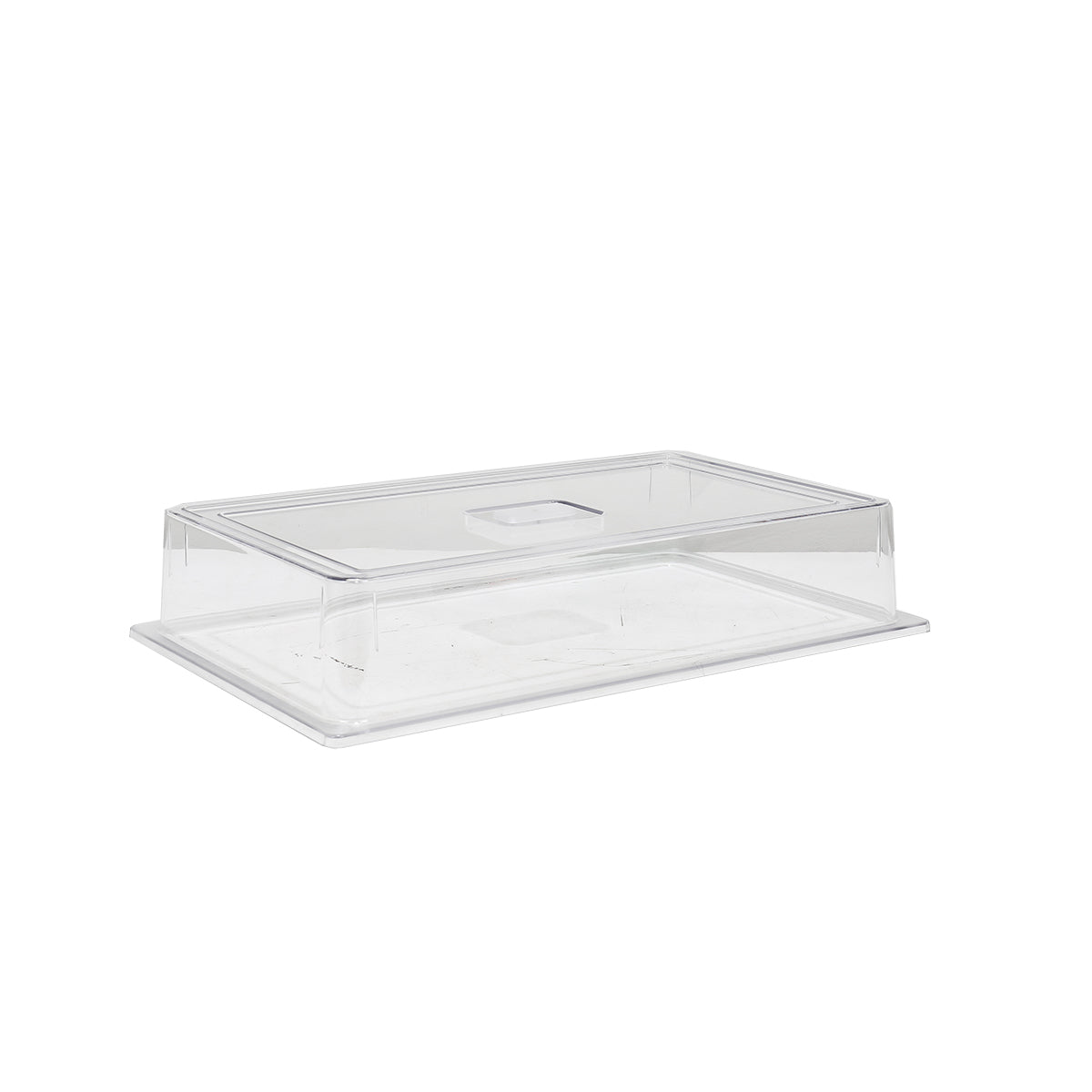 Clear shatterproof gastronorm lid.