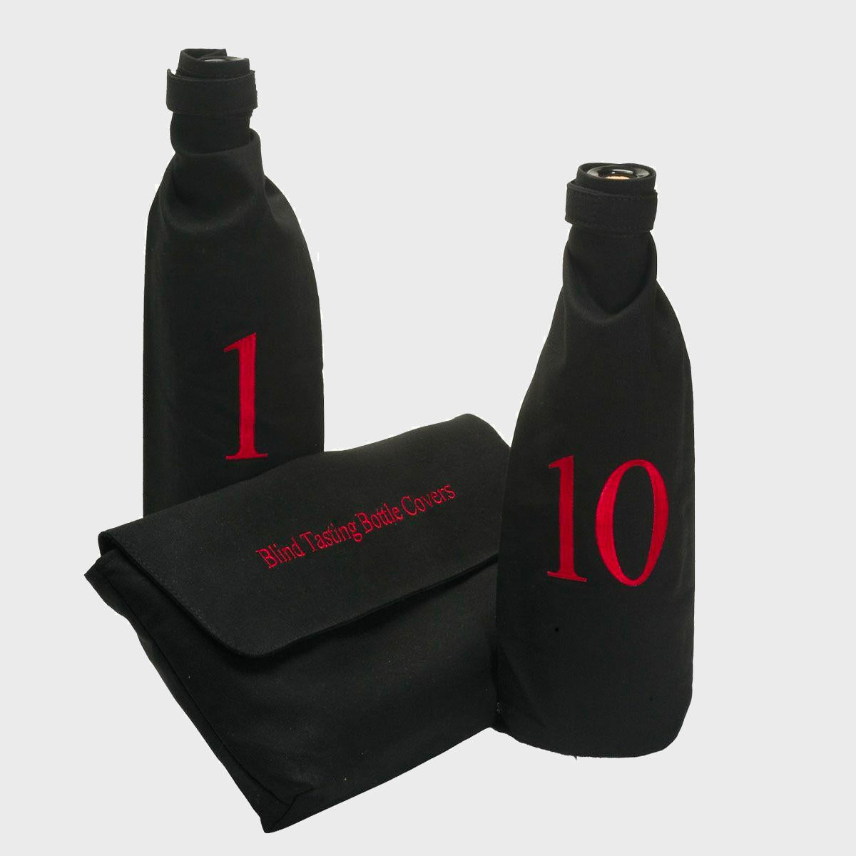 Blind wine tasting cover bags.