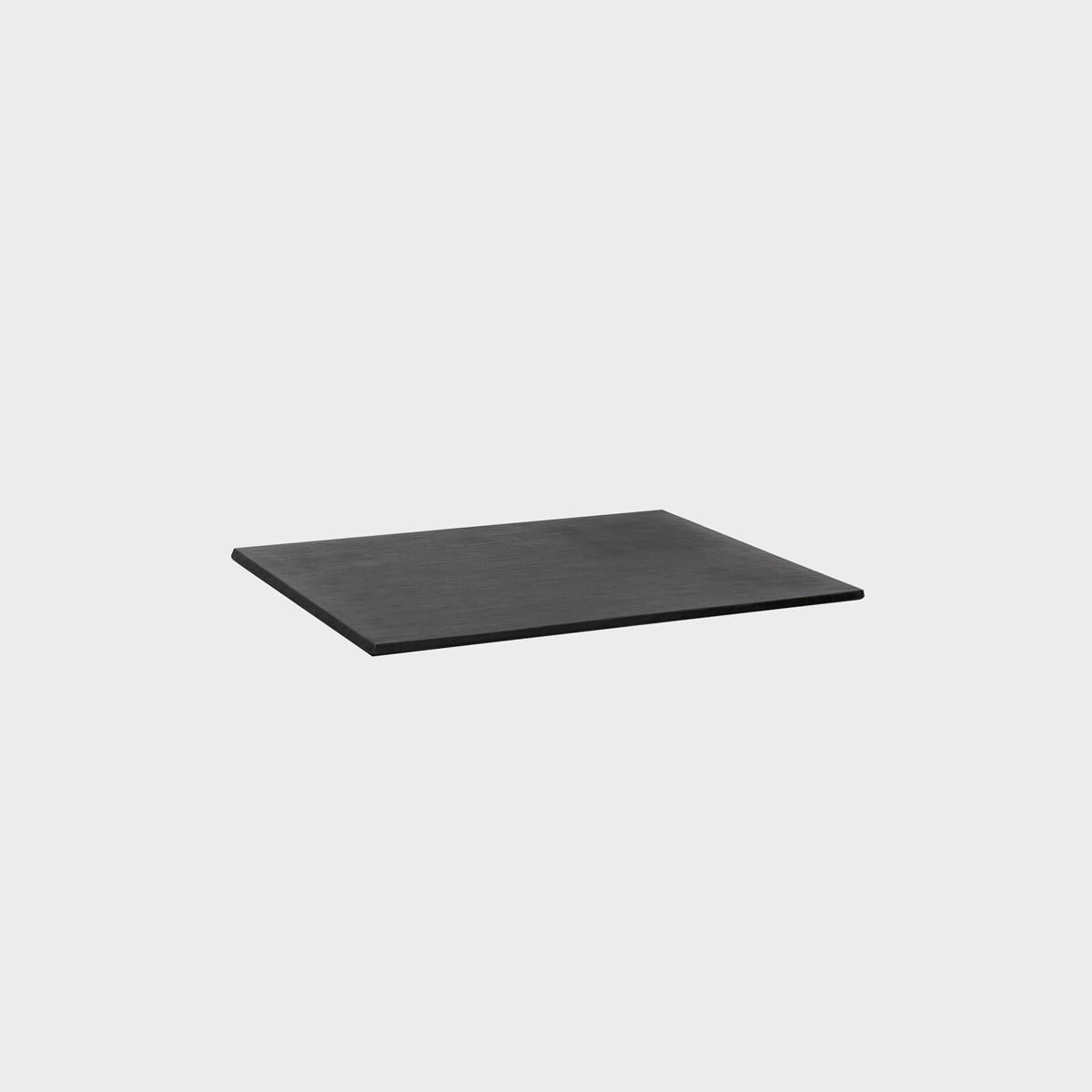 Slate effect melamine gastronorm serving board GN1/2 crafted from durable hardwood with natural grain detail.