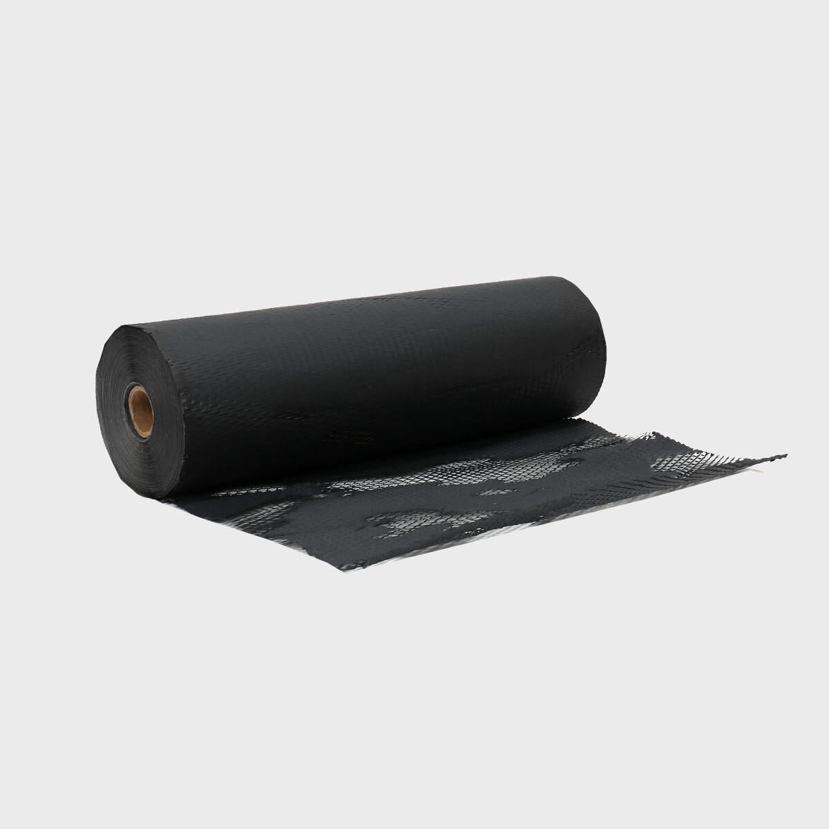 Black honeycomb protective wrapping paper 150m roll.