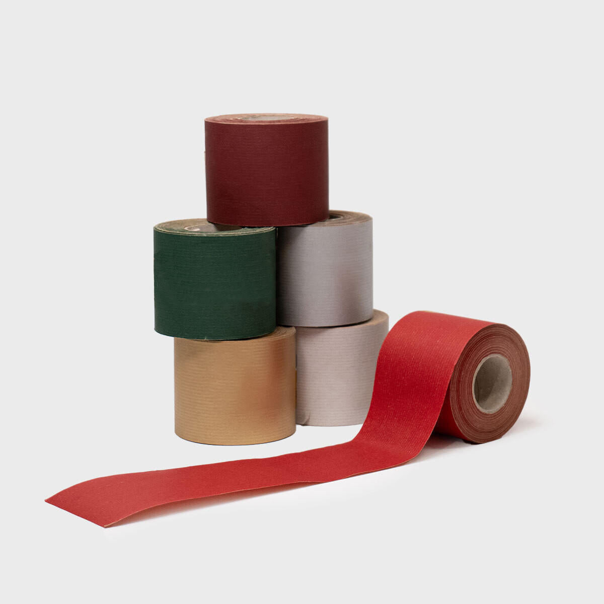 75mm Wide paper ribbon with a high-quality finish used as a decorative accent.