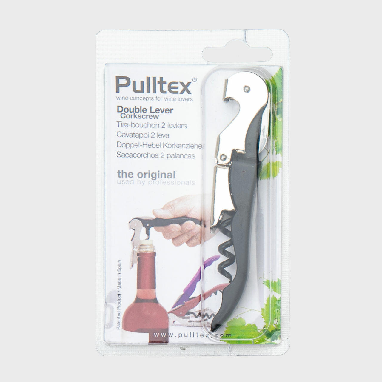 Pulltex double lever corkscrew.
