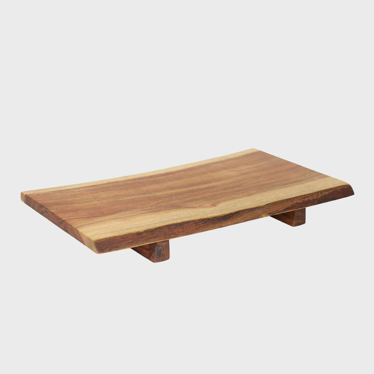 Chesterfield low wooden riser designed to add functional height and dimension.