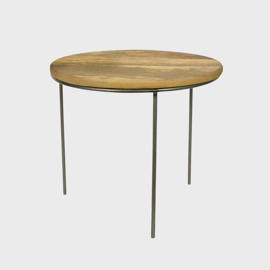 Matlock countertop stand with mango wood board.