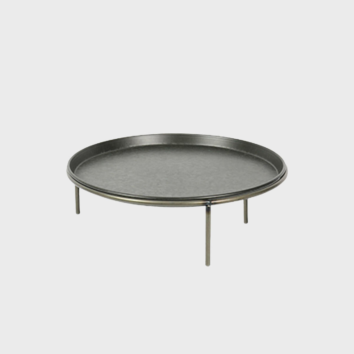 Matlock countertop riser with galvanised metal board designed to add functional height and dimension.