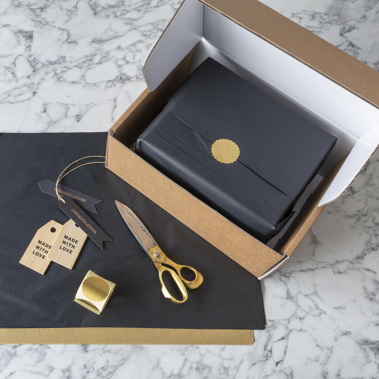 Congratulations gift tag.