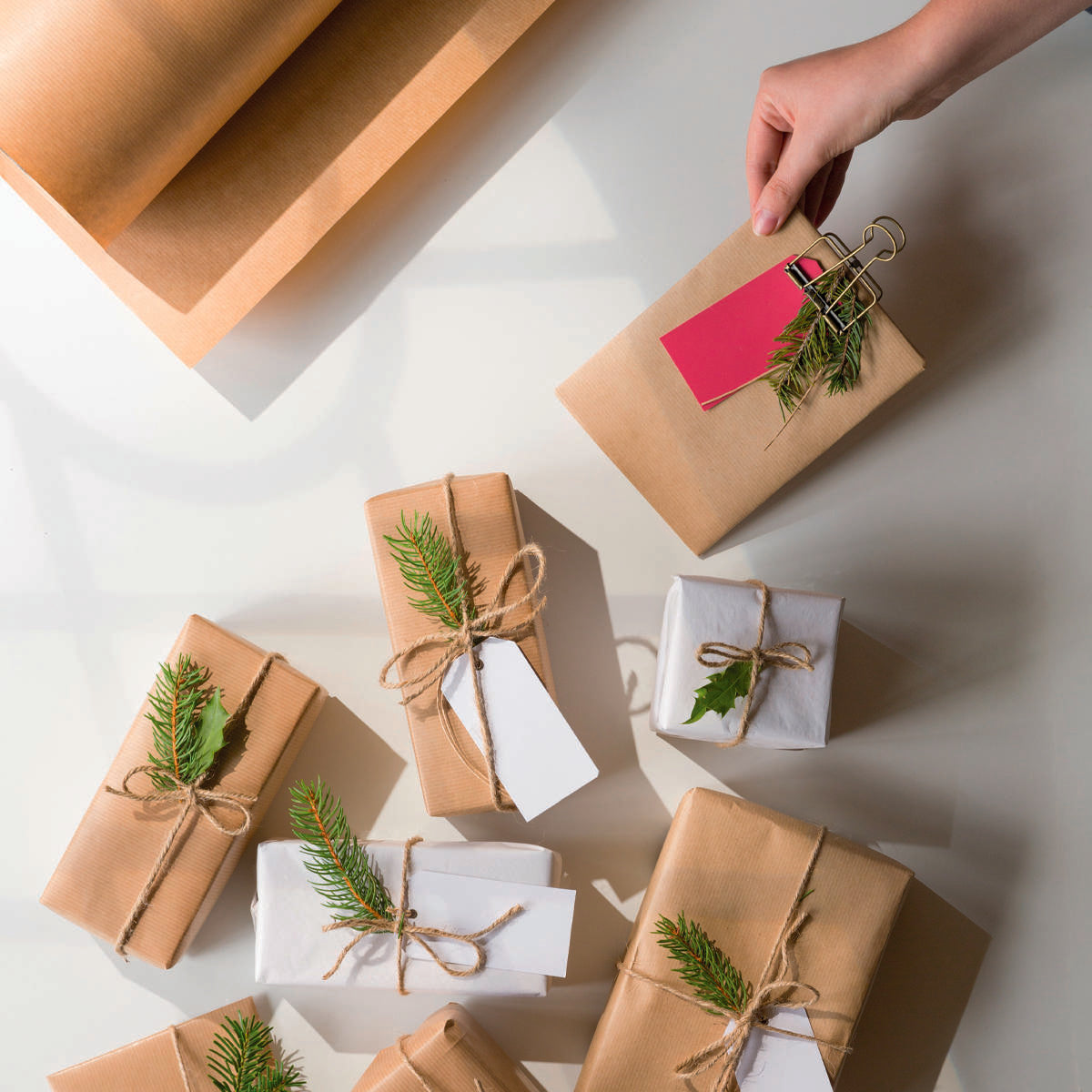 600mm wide kraft paper roll.