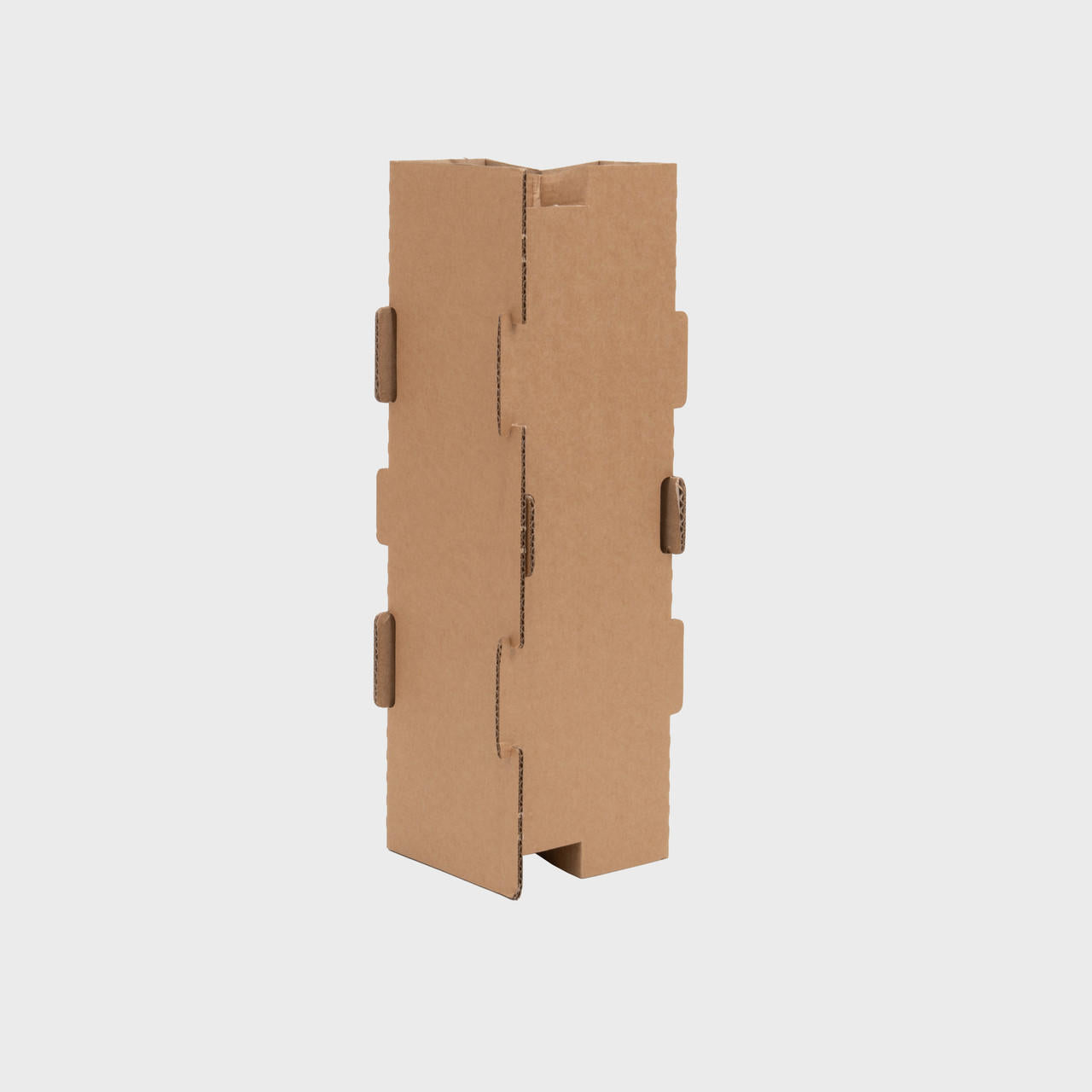 1 bottle gift box Mailsafe shipping box from thick, impact-resistant inner for bottle security.