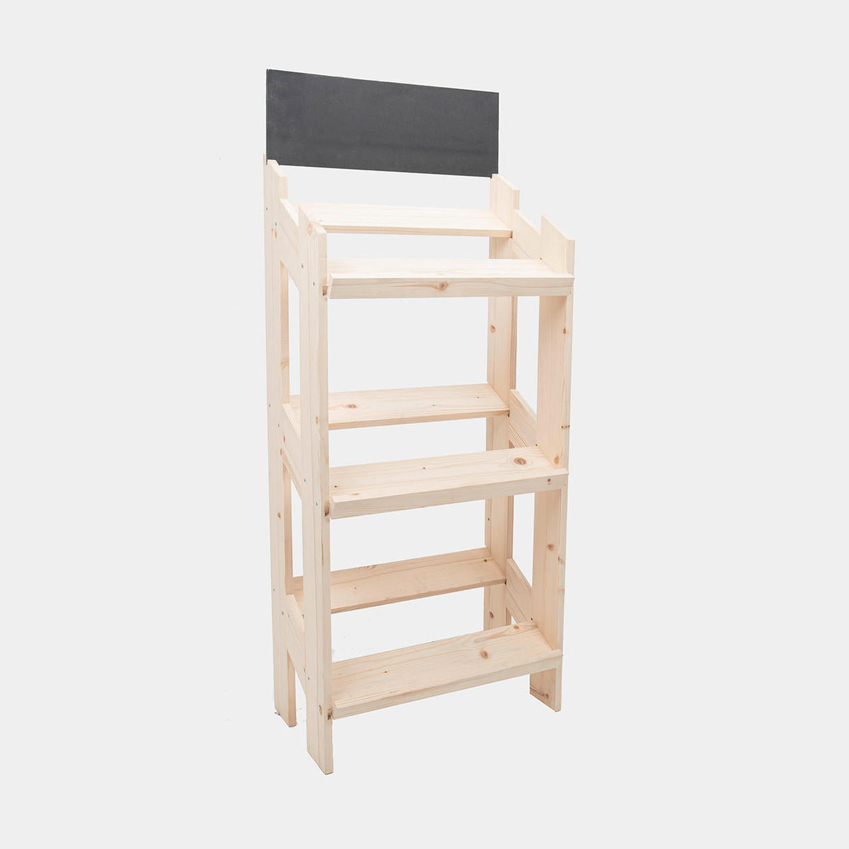 Norwood 3-shelf pine stand 650.