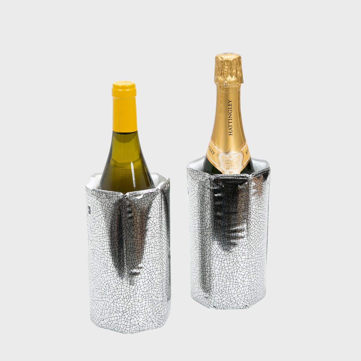 Vacu vin silver active wine cooler.