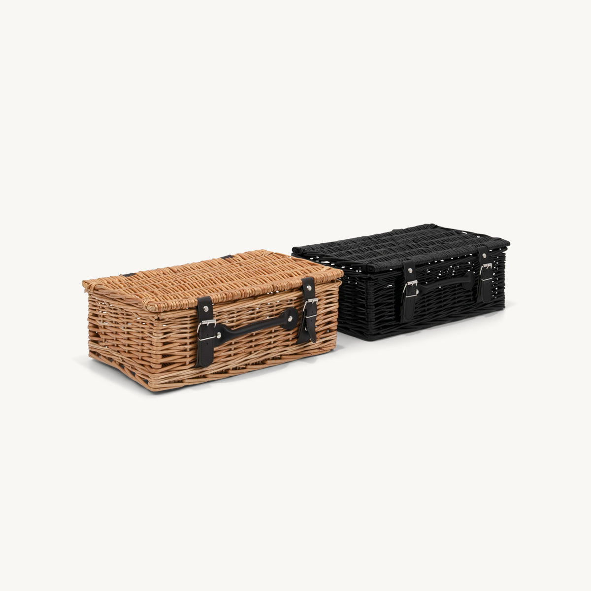14 Inch Natural Wicker Hamper (pk 1) WK14NS