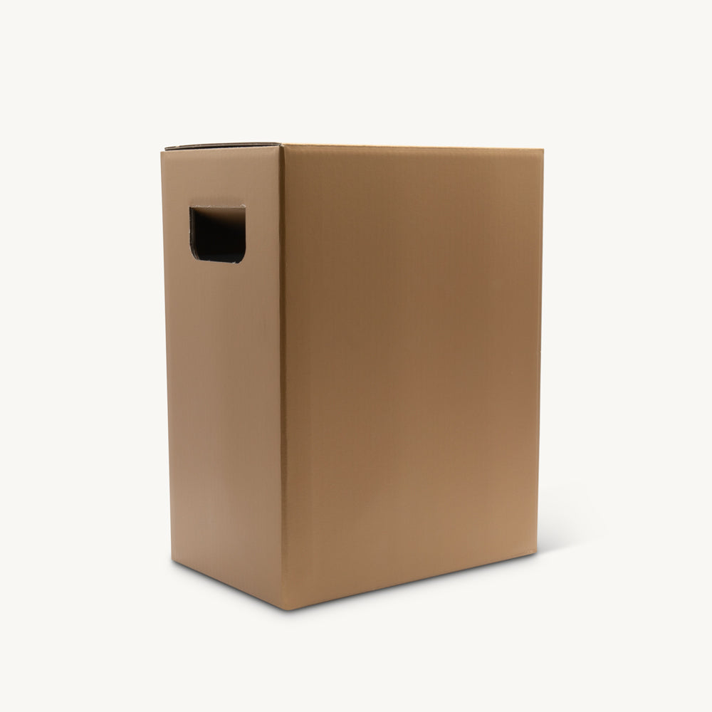 6 bottle gold top opening gift box