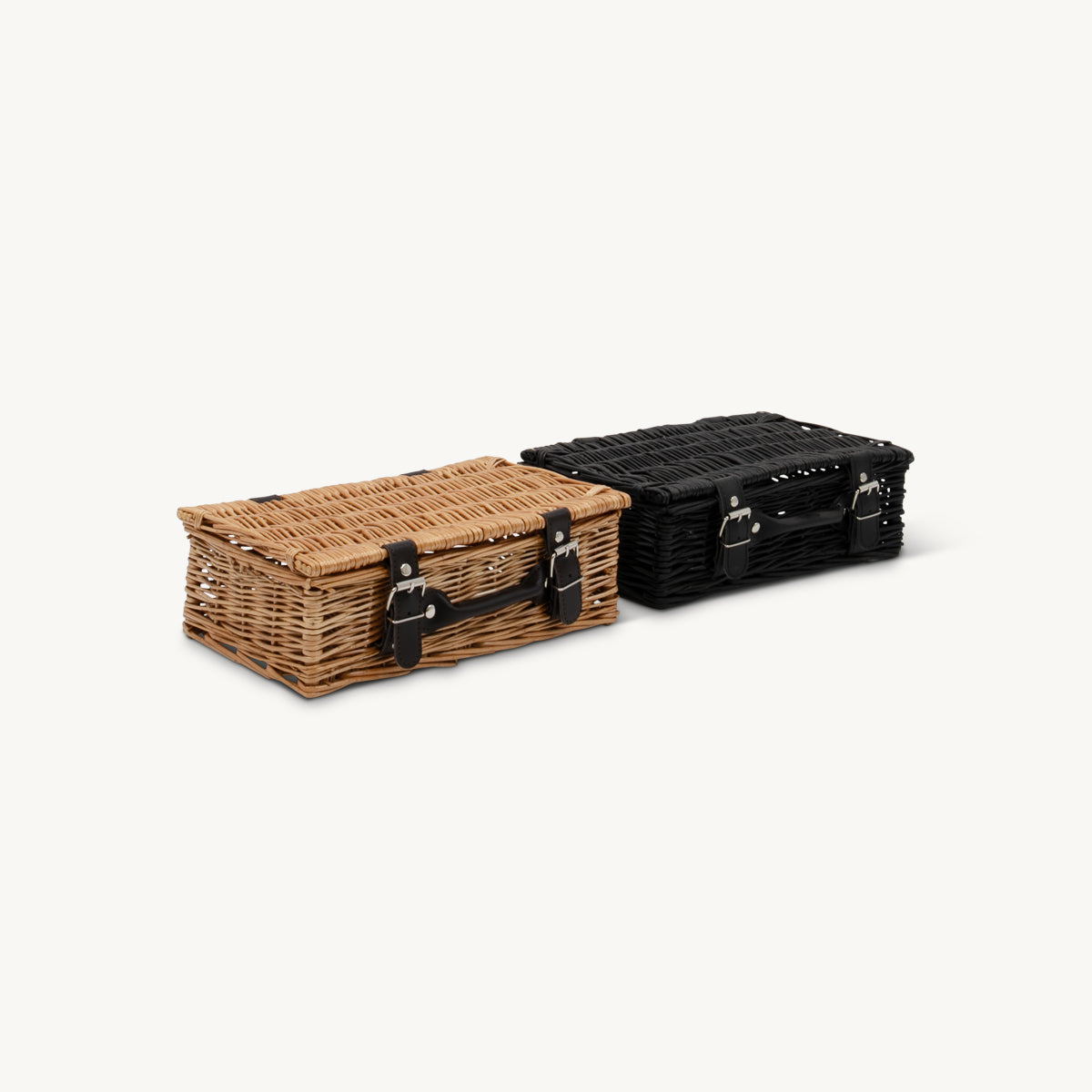 12 Inch Natural Wicker Hamper (pk 1) WK12NS