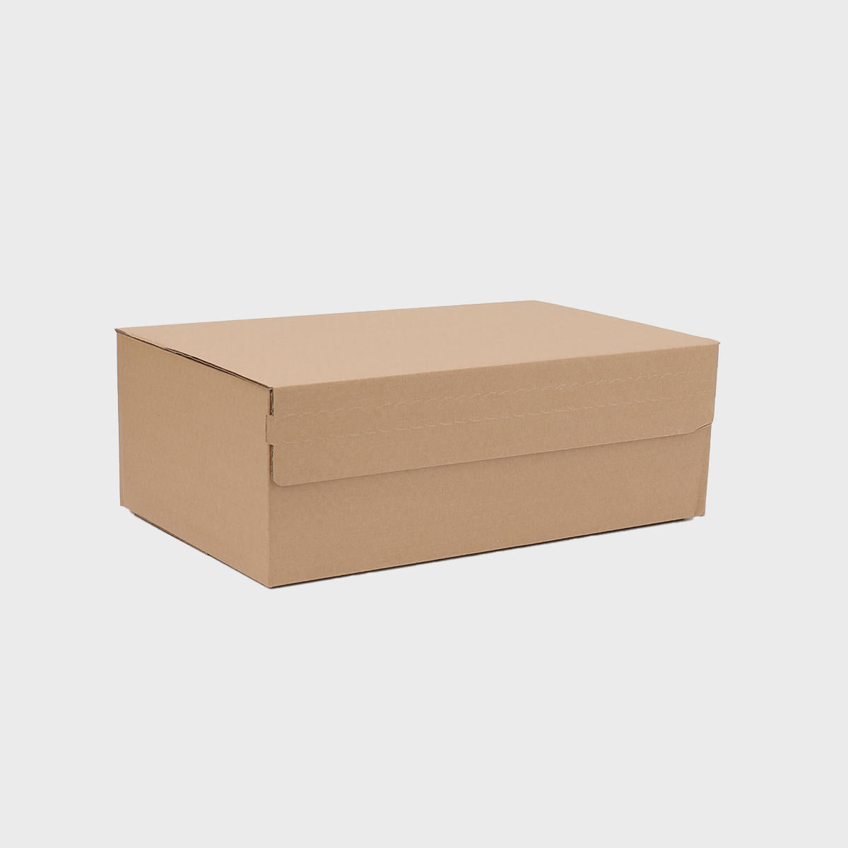 Quick assembly self seal ecommerce box
