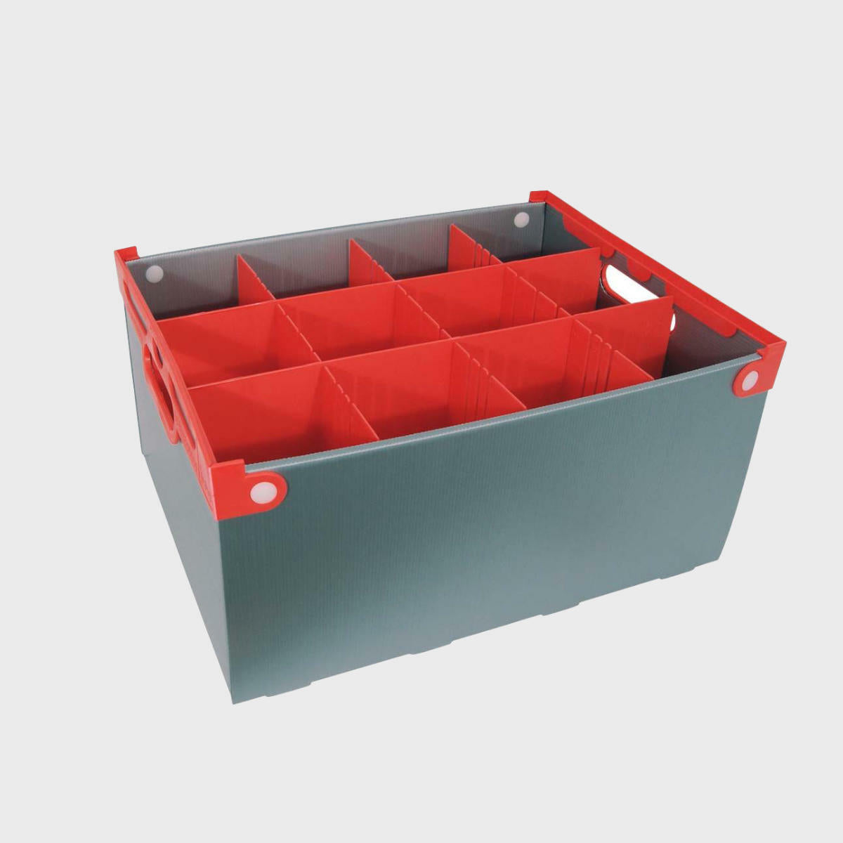 Premium glass storage crate