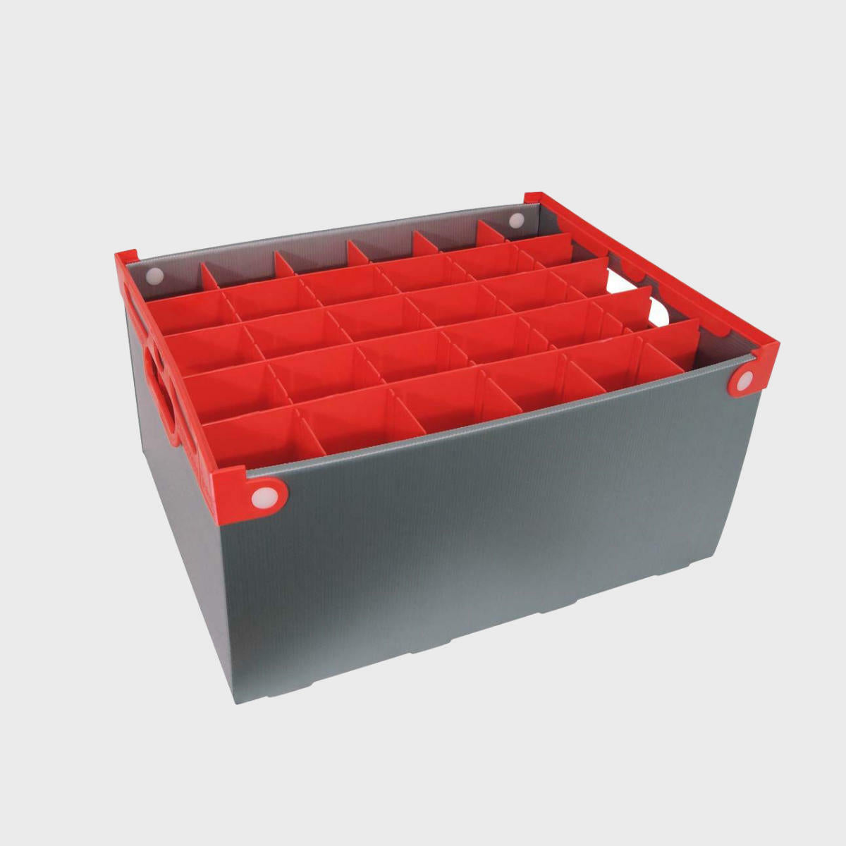 Premium glass storage crate