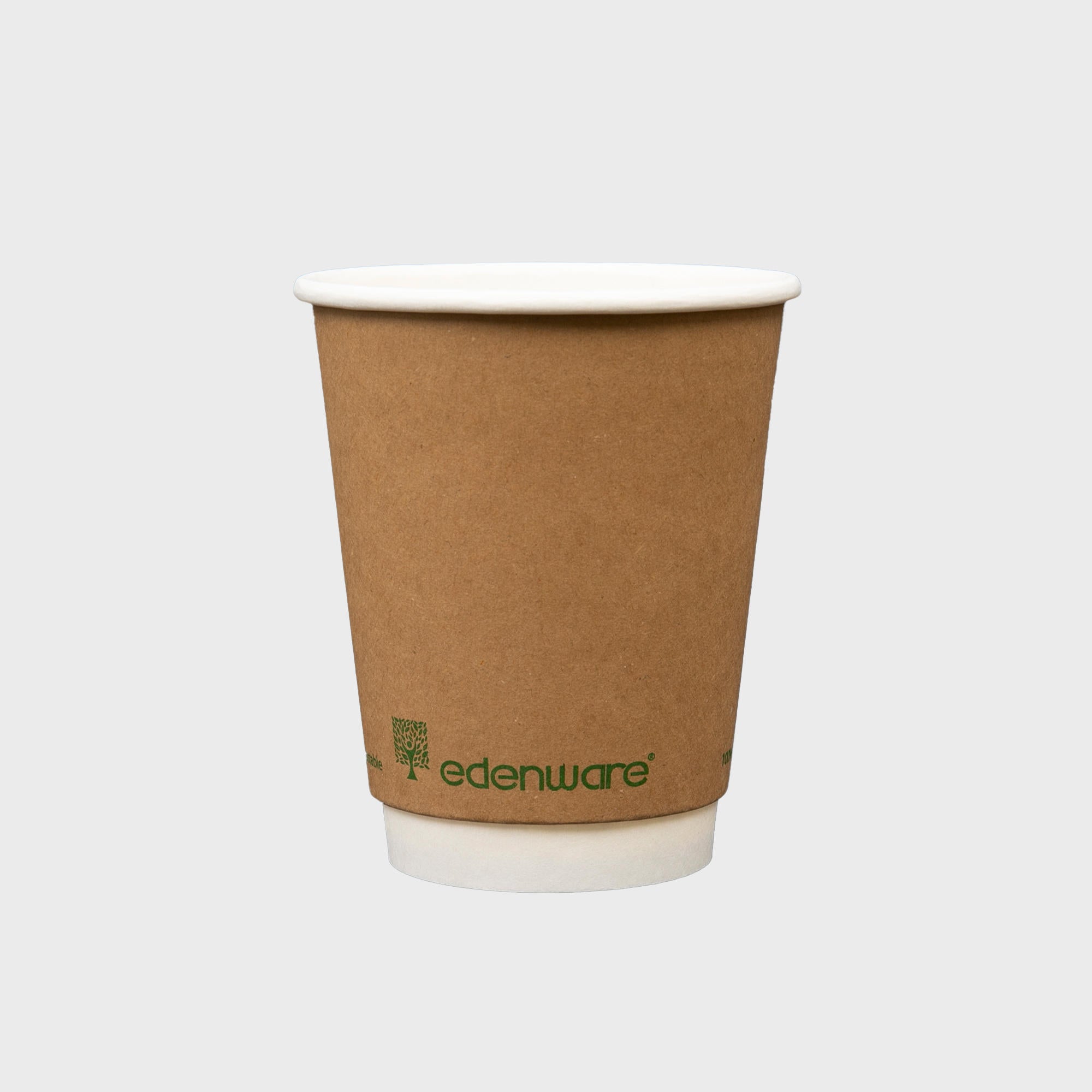Double wall compostable coffee cups