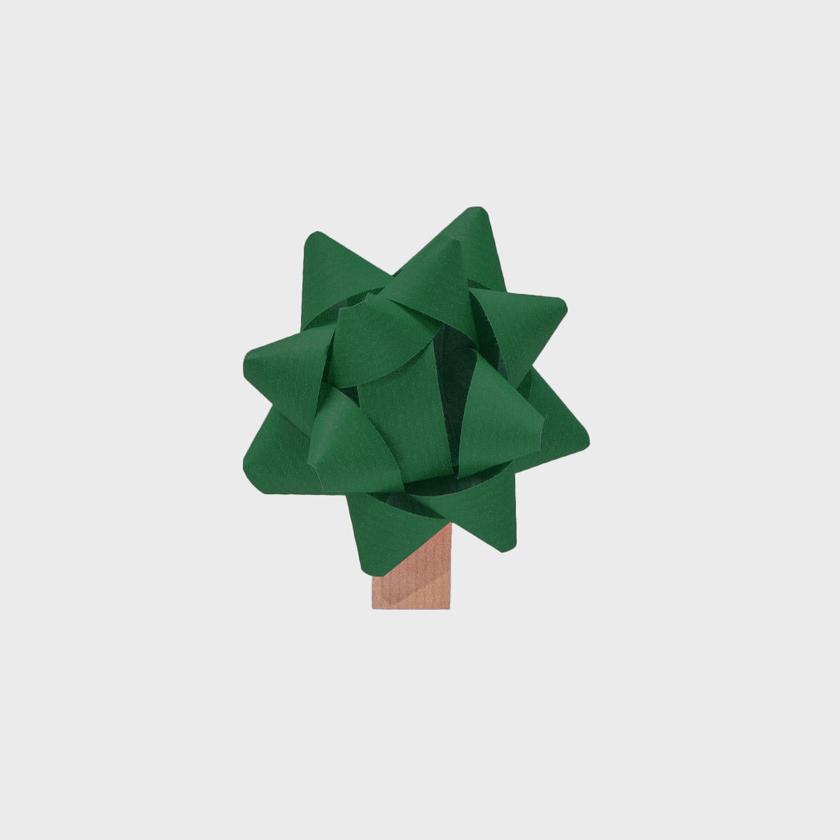 90mm Ready-made paper star bow.