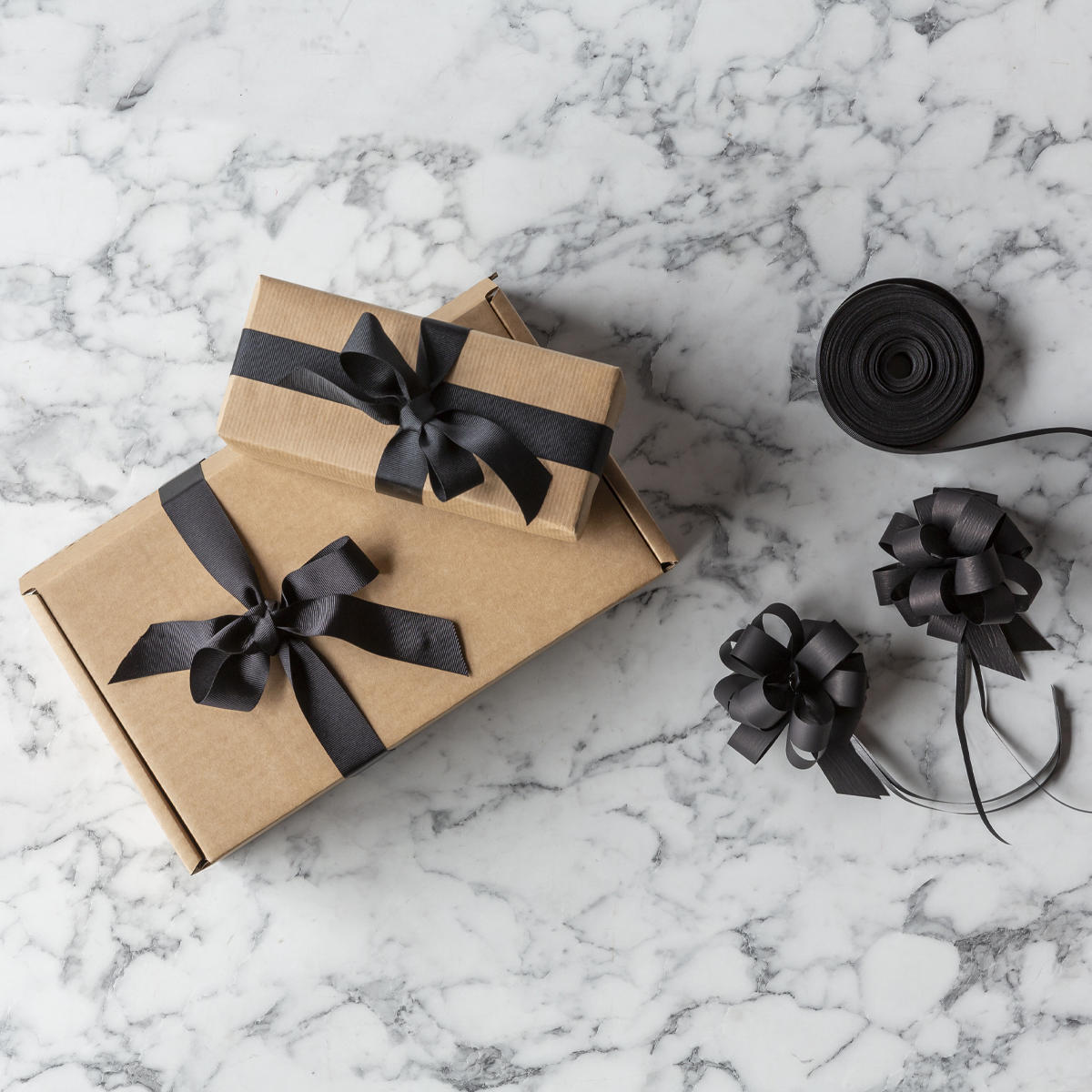 25mm Recycled grosgrain ribbon with a high-quality finish used as a decorative accent.