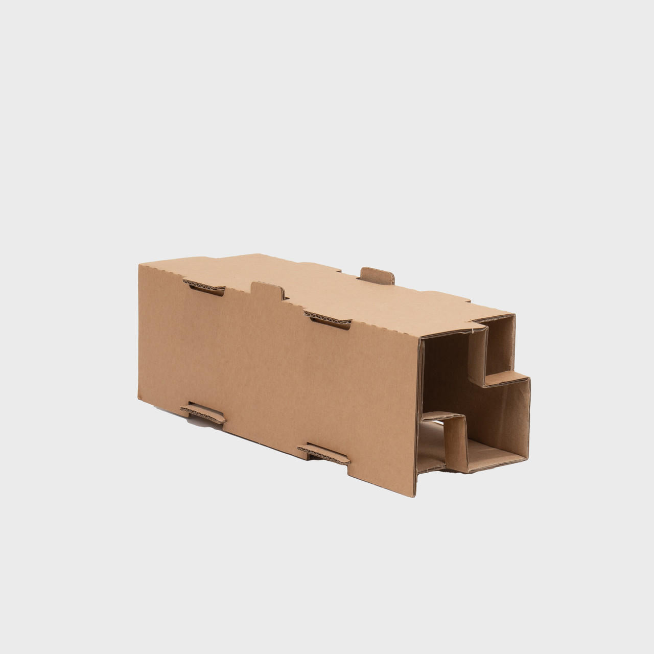 1 bottle gift box Mailsafe shipping box from thick, impact-resistant inner for bottle security.
