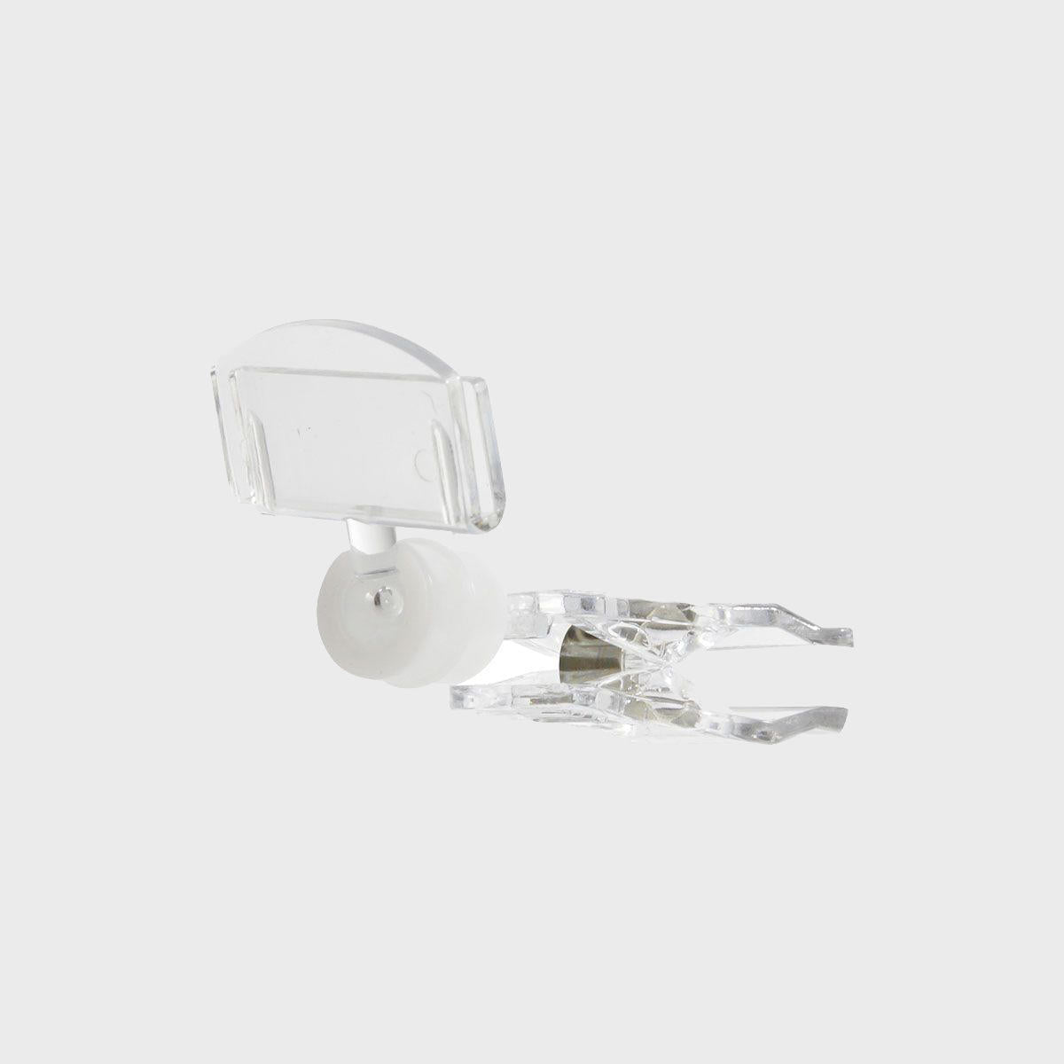 Card holder with clip grip.