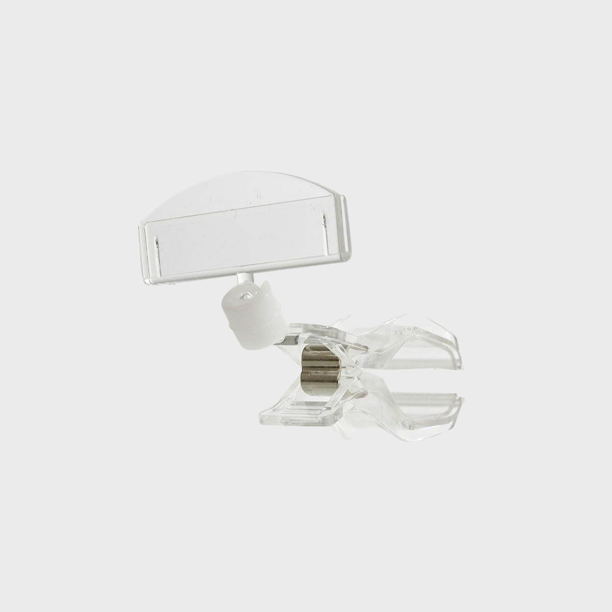 Card holder with clip grip.