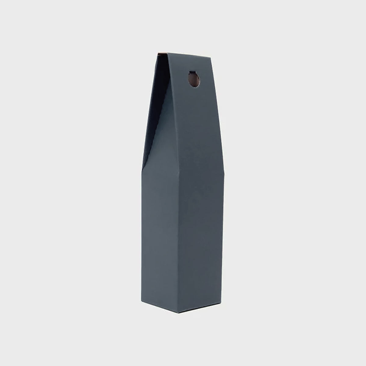 1 Bottle gift box from high-density rigid paperboard.