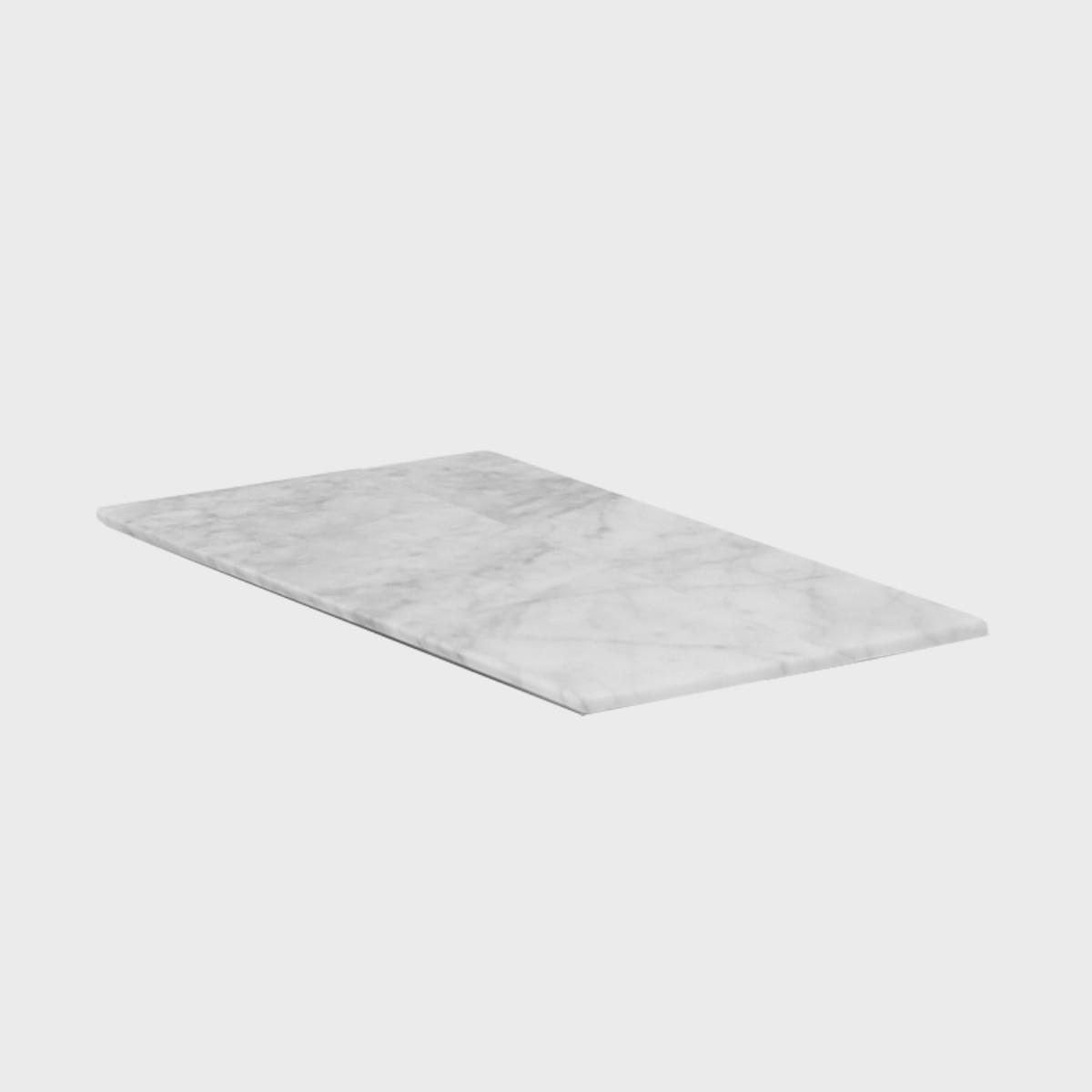 Grey marble gastronorm serving board GN1/3 crafted from durable hardwood with natural grain detail.