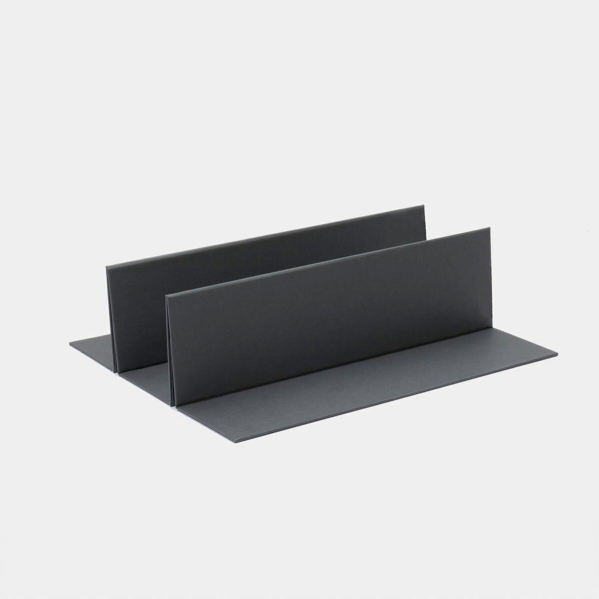 3 bottle charcoal magnetic folding gift box from high-density rigid paperboard.