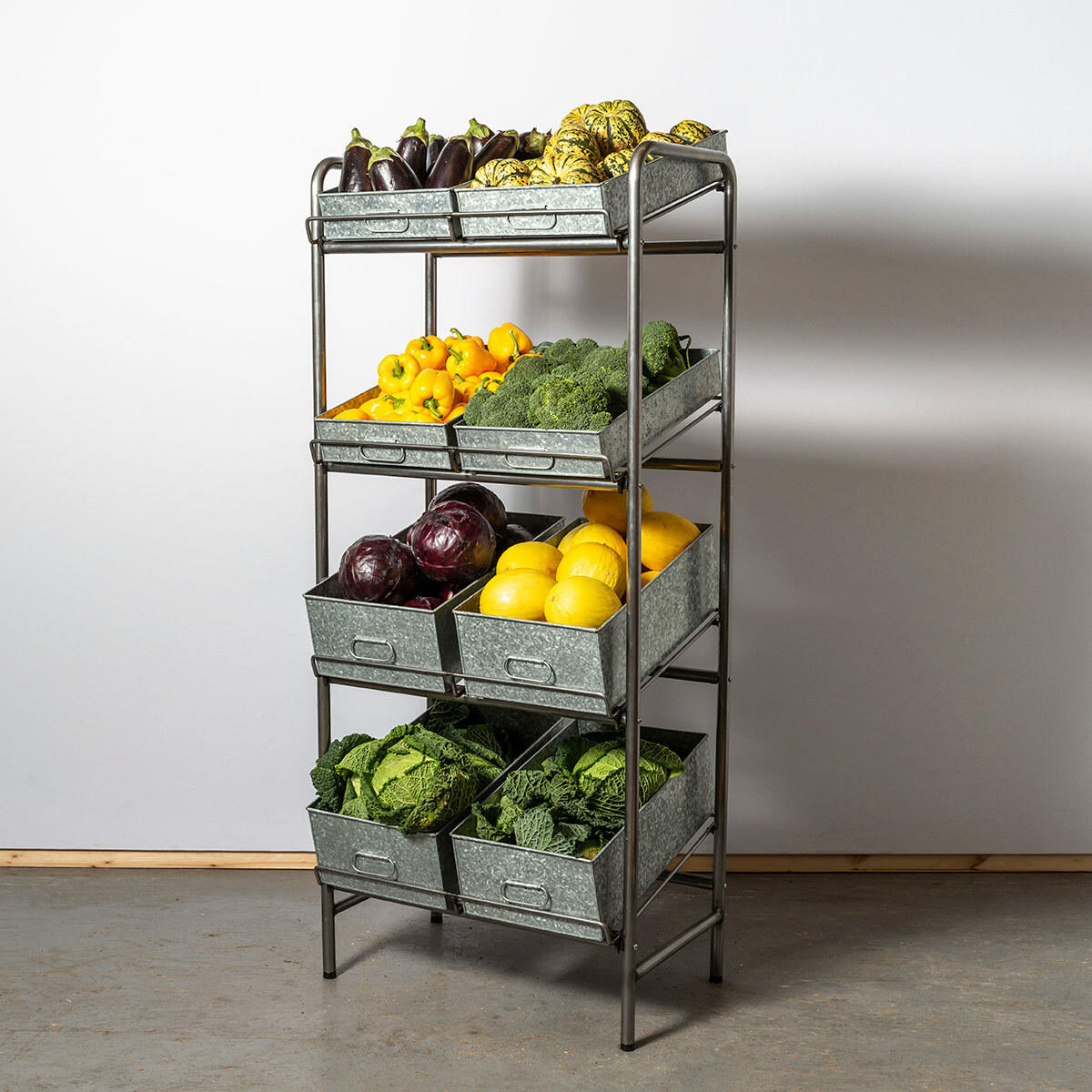Camberwell retail stand 4 shelf
