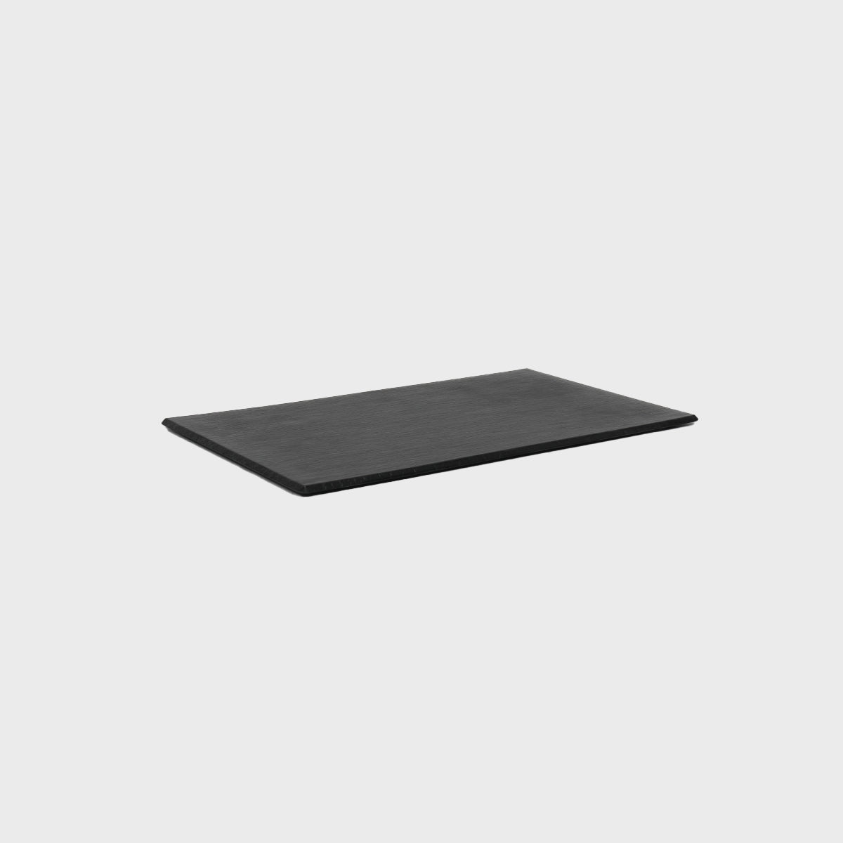 Slate effect melamine gastronorm serving board crafted from durable hardwood with natural grain detail.