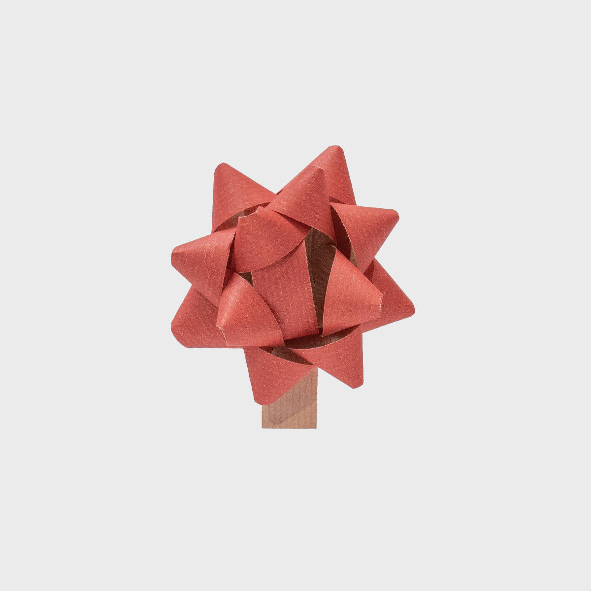 90mm Ready-made paper star bow.