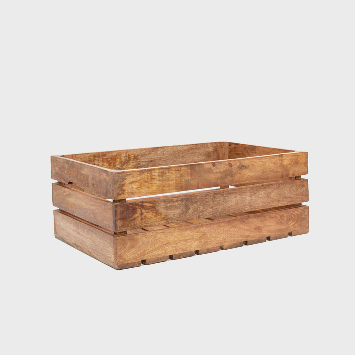 Clifton mango wood display crate.