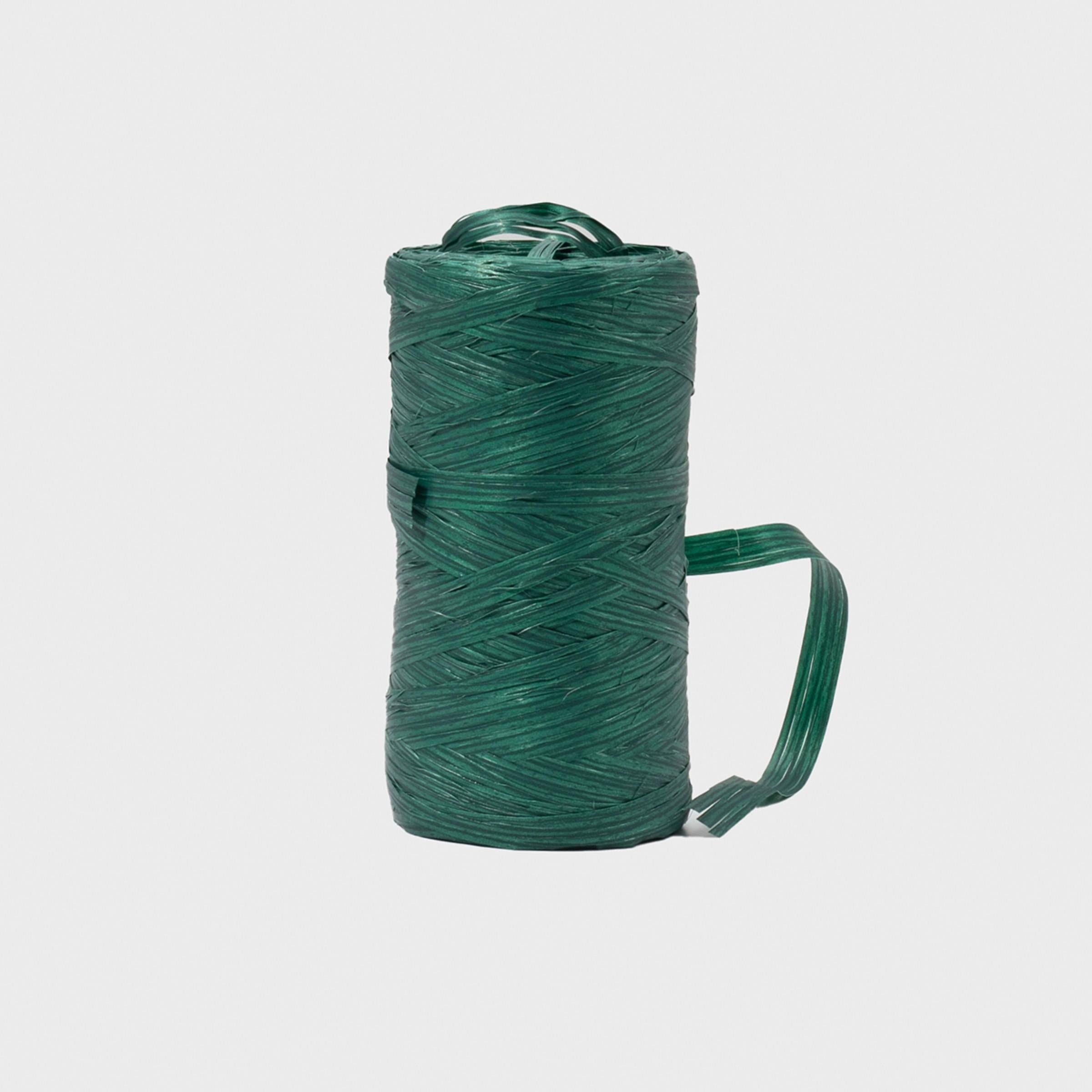 Raffia tie.