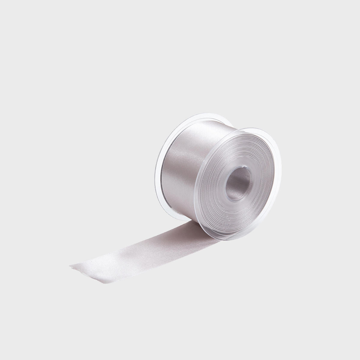 50mm Recycled satin ribbon with a high-quality finish used as a decorative accent.