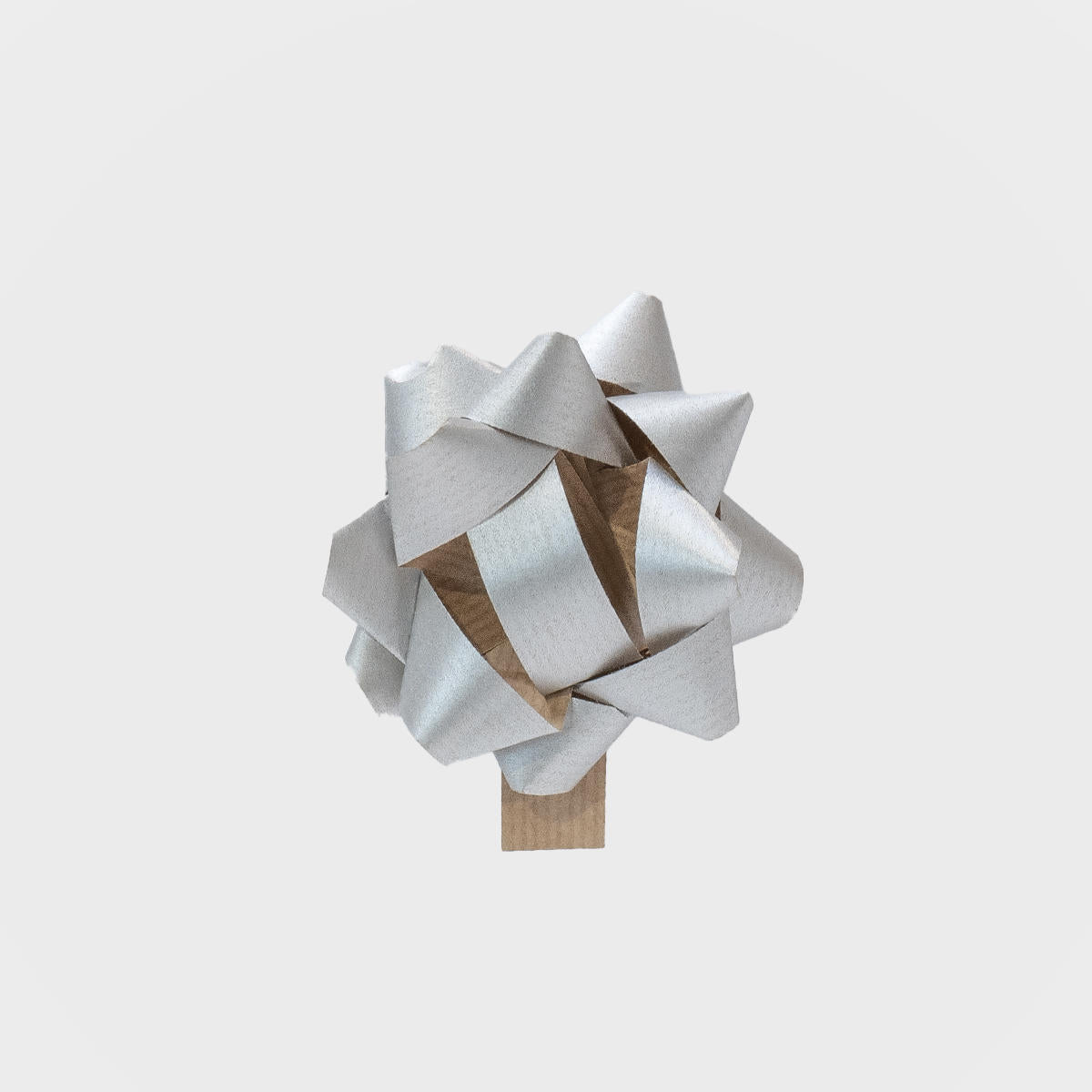 90mm Ready-made paper star bow.