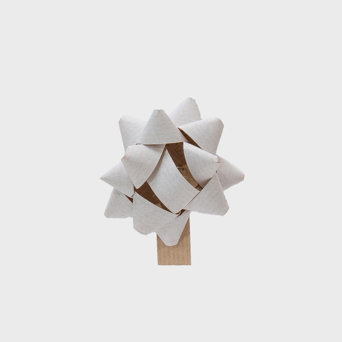 90mm Ready-made paper star bow.
