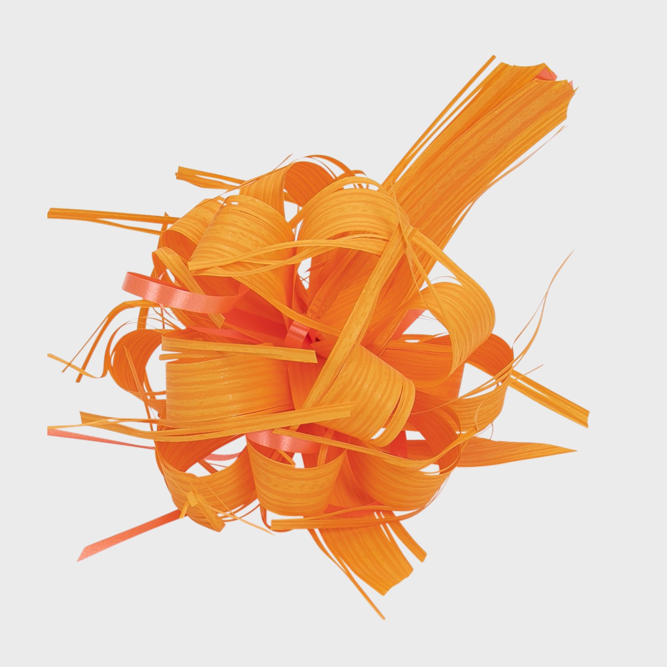 95mm Raffia pull bow with a high-quality finish used as a decorative accent.