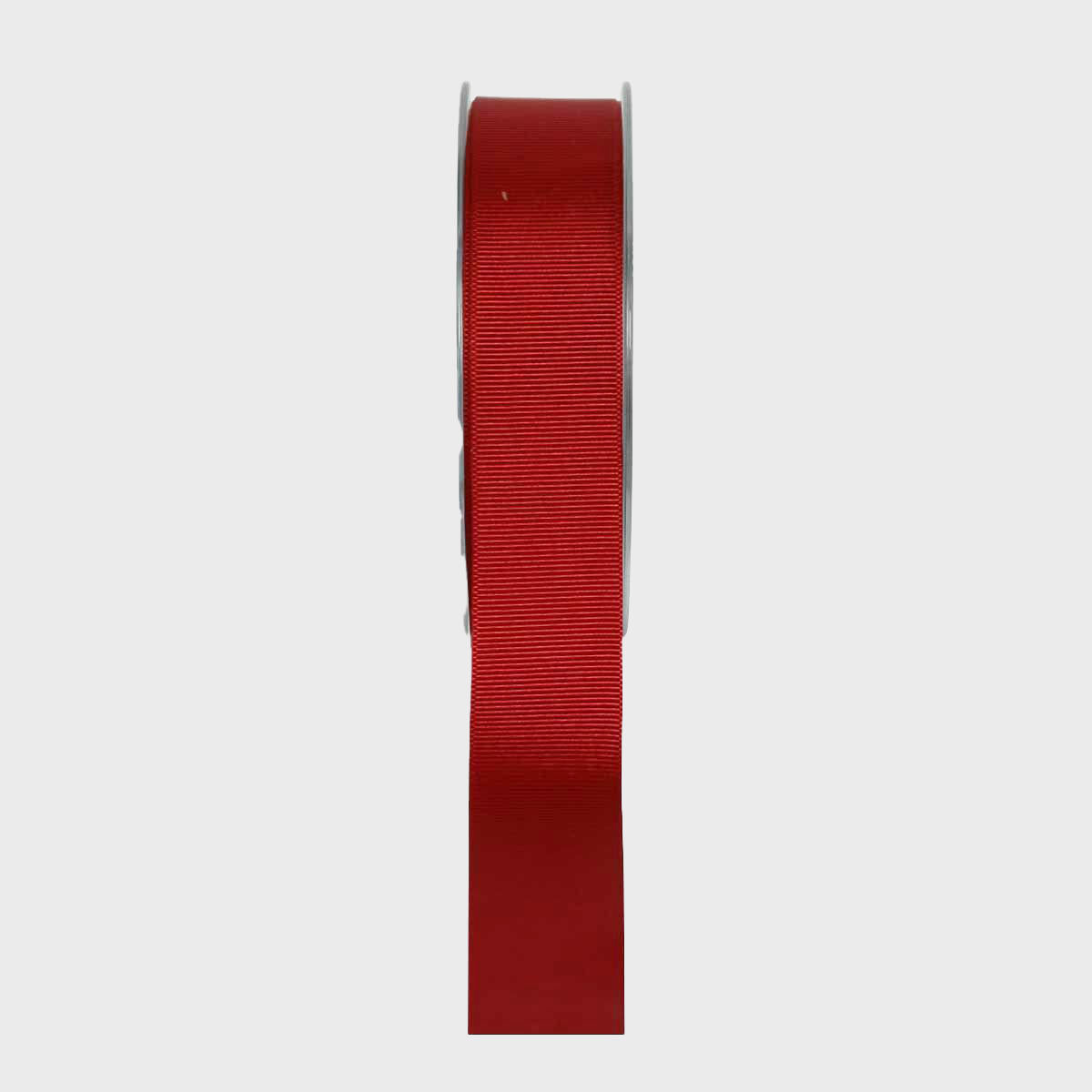 25mm Recycled grosgrain ribbon with a high-quality finish used as a decorative accent.