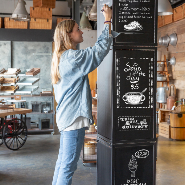 Refresh your signage often.
