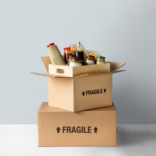 Pair your gift packaging with strong transit containers.