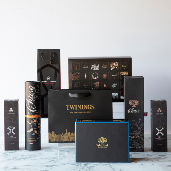 Different food and drinks packaging options