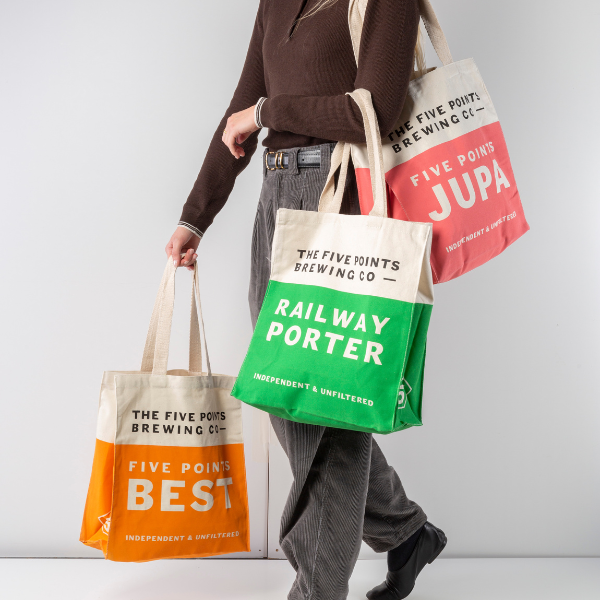 The FIve Points Brewing Co Bag
