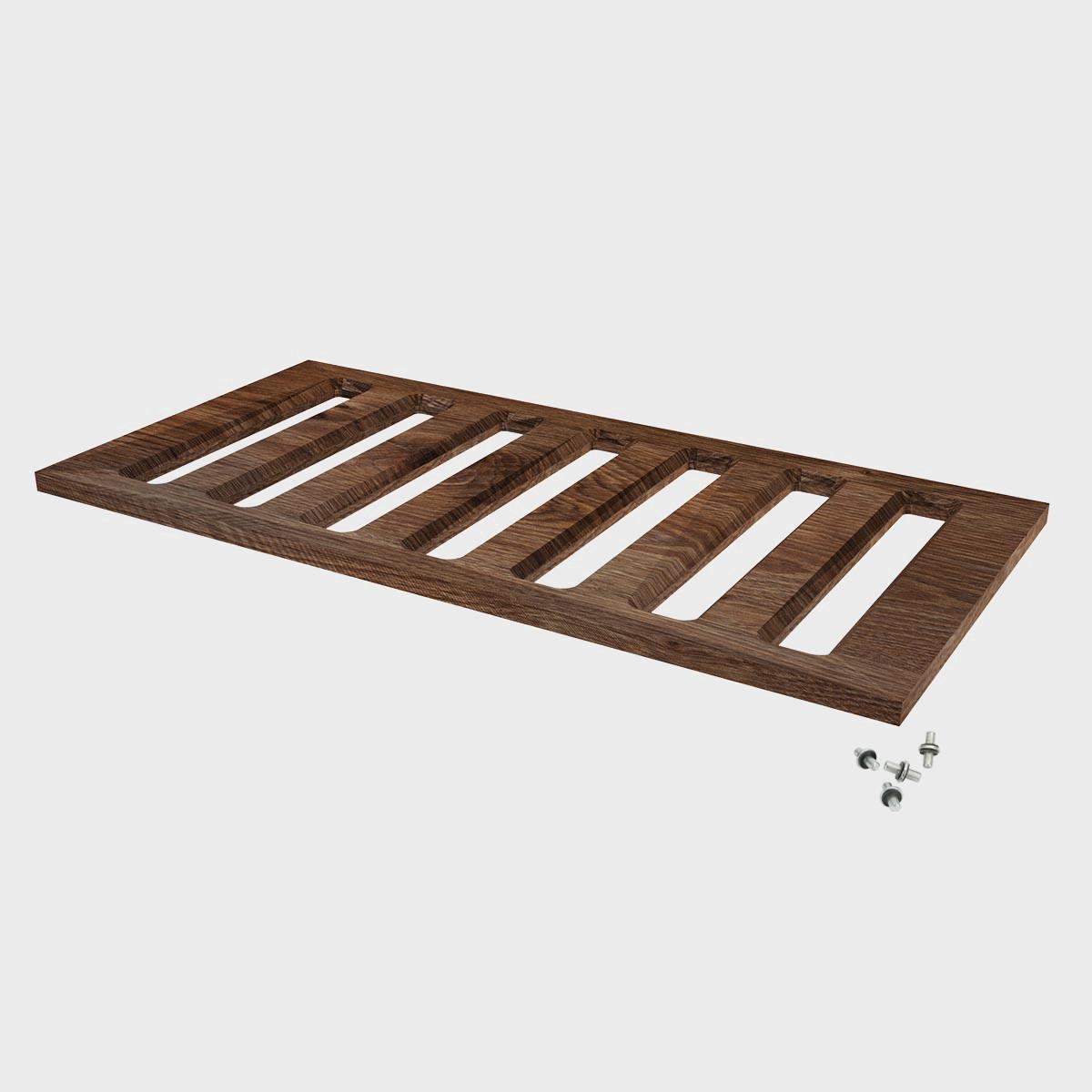 BRIX Dark Wood Bottle Top 80 x 40cm (pk 1) BRBT