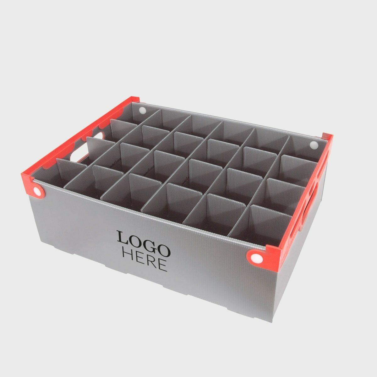 Portaglas Crate with 24 ISO Tasting Glasses pk 1 PG/ISO