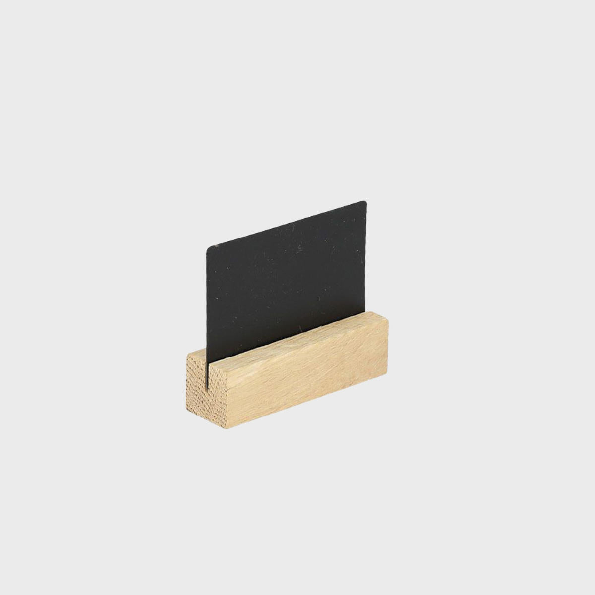 10 Oak Bases with 50 A8 Chalkboard Tags pk 1 RSSST3